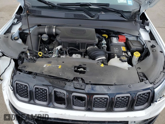 2023 Jeep Compass Limited with VIN 3C4NJDCN3PT552039, listed as a Copart auction lot 52554215 with 11,182 mi miles and Salvage Title. Bid and sale history available at DreamBid. Image 12.