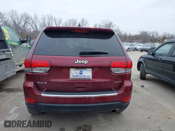2022 Jeep Grand Cherokee Limited with VIN 1C4RJFBG2NC139280, listed as a IAAI auction lot 41599631 with 62,650 mi miles and . Bid and sale history available at DreamBid. Image 17.