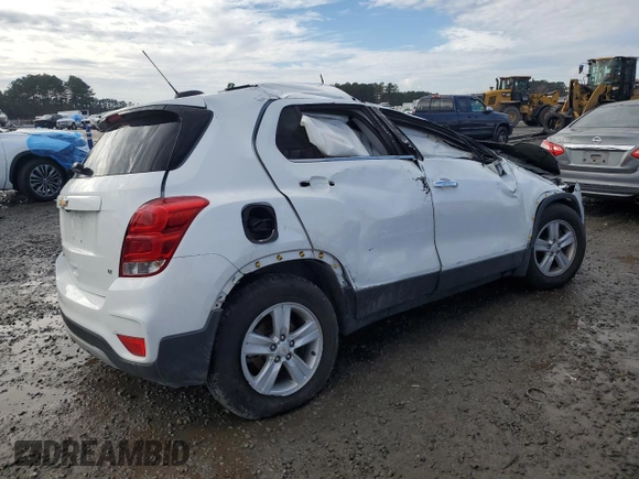 2018 Chevrolet Trax LT with VIN KL7CJPSB4JB714279, listed as a Copart auction lot 84242284 with 83,942 mi miles and Salvage Title. Bid and sale history available at carsss.com. Image 3.