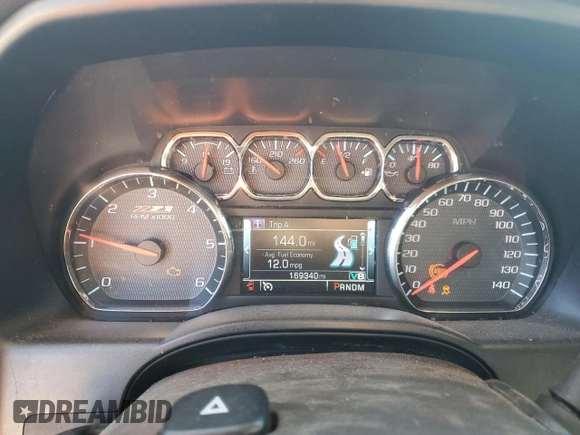 2014 Chevrolet Silverado 1500 LTZ with VIN 1GCVKSEC9EZ241962, listed as a Copart auction lot 87309474 with 169,340 mi miles and Salvage Title. Bid and sale history available at DreamBid. Image 9.