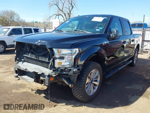 2017 Ford F-150 XL with VIN 1FTEW1EP1HFB84843, listed as a IAAI auction lot 41774804 with 138,748 mi miles. Bid and sale history available at carsss.com. Image 18.