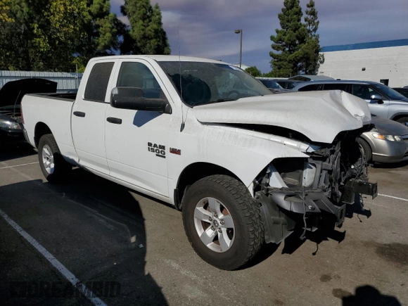 2023 Ram 1500 Tradesman with VIN 1C6RR7FTXPS588759, listed as a Copart auction lot 71082284 with 31,945 mi miles and Salvage title. Bid and sale history available at DreamBid. Image 4.