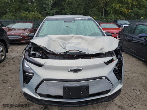 2022 Chevrolet Bolt EV 2LT with VIN 1G1FX6S01N4108402, listed as a Copart auction lot 72183514 with 18,406 mi miles and Salvage Title. Bid and sale history available at carsss.com. Image 5.