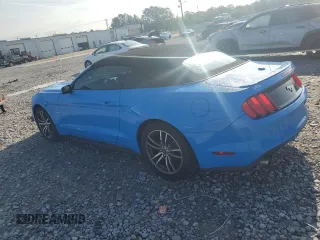 2017 Ford Mustang EcoBoost Premium с VIN 1FATP8UH4H5296037, выставлен на аукционе Copart как лот 61166595 с пробегом 50 282 миль миль и Списание • Salvage title. История ставок и продаж доступна на DreamBid. Изображение 2.