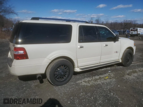 2007 Ford Expedition EL Limited with VIN 1FMFK20597LA98963, listed as a Copart auction lot 46683755 with 218,555 mi miles and Salvage Title. Bid and sale history available at carsss.com. Image 3.