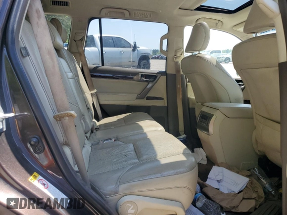 2016 Lexus GX 460 z VIN JTJBM7FX3G5133050, wystawiony jako Copart lot #53430395 z przebiegiem 102 761 mil mil oraz Szkoda całkowita • Salvage title. Historia ofert i sprzedaży dostępna na DreamBid. Obrazek 11.