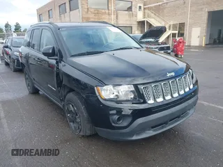 2017 Jeep Compass High Altitude with VIN 1C4NJCEB9HD160736, listed as a IAAI auction lot 41501729 with 100,498 mi miles. Bid and sale history available at carsss.com. Image 1.