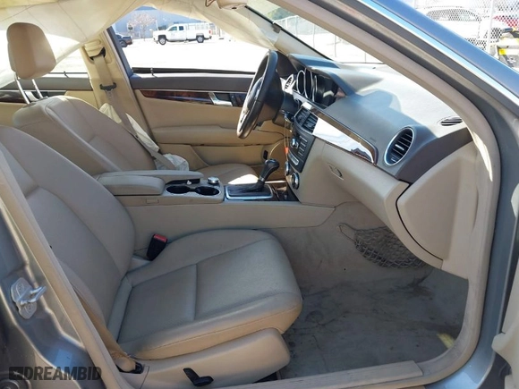 2014 Mercedes-Benz C-Class C 250 Sport with VIN WDDGF4HB1EA956833, listed as a IAAI auction lot 41648289 with 128,082 mi miles. Bid and sale history available at carsss.com. Image 5.