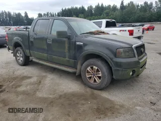 2006 Ford F-150 XLT z VIN 1FTPW14556FA18038, wystawiony jako Copart lot #61003485 z przebiegiem Nie podano mil oraz Czysty tytuł • Clean title. Historia ofert i sprzedaży dostępna na DreamBid. Obrazek 4.