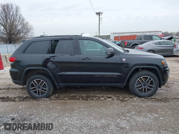 2019 Jeep Grand Cherokee Trailhawk with VIN 1C4RJFLT3KC554292, listed as a IAAI auction lot 41953049 with 31,672 mi miles and . Bid and sale history available at DreamBid. Image 13.