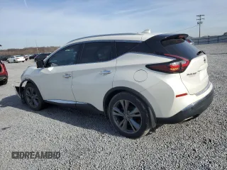 2019 Nissan Murano SL z VIN 5N1AZ2MJ2KN130033, wystawiony jako Copart lot #83350424 z przebiegiem 108 054 mil mil oraz Szkoda całkowita • Salvage title. Historia ofert i sprzedaży dostępna na DreamBid. Obrazek 2.