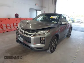 2020 Mitsubishi Outlander ES with VIN JA4AR3AU5LU019034, listed as a IAAI auction lot 42563892 with 105,330 mi miles and . Bid and sale history available at DreamBid. Image 2.