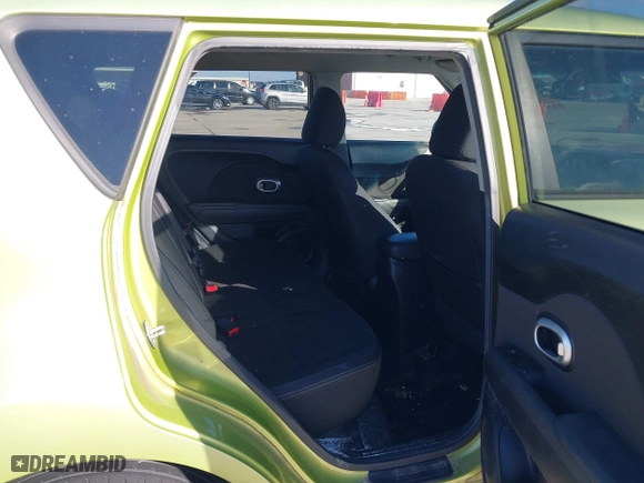2014 Kia Soul with VIN KNDJN2A21E7721430, listed as a IAAI auction lot 41657615 with 1 mi miles. Bid and sale history available at carsss.com. Image 8.