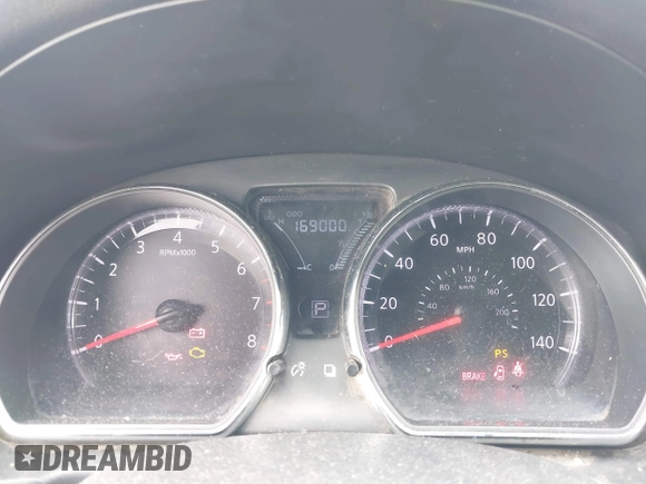 2016 Nissan Versa S with VIN 3N1CN7APXGL808164, listed as a IAAI auction lot 41815979 with 169,000 mi miles. Bid and sale history available at carsss.com. Image 7.