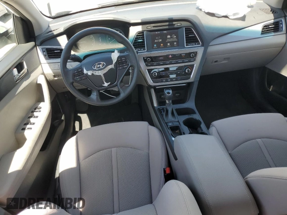 2017 Hyundai Sonata 2.4L with VIN 5NPE24AF5HH569841, listed as a Copart auction lot 53969815 with 45,993 mi miles and Salvage Title. Bid and sale history available at DreamBid. Image 8.