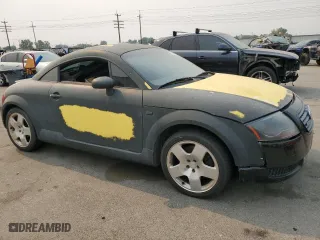 2002 Audi TT with VIN TRUWT28N531007611, listed as a Copart auction lot 87670625 with 175,809 mi miles and Salvage Title. Bid and sale history available at carsss.com. Image 4.