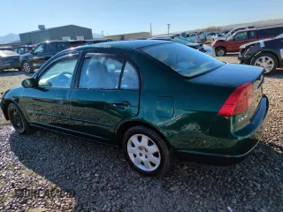 2001 Honda Civic EX with VIN 2HGES26761H602898, listed as a Copart auction lot 50371535 with 148,669 mi miles and Salvage Title. Bid and sale history available at DreamBid. Image 2.