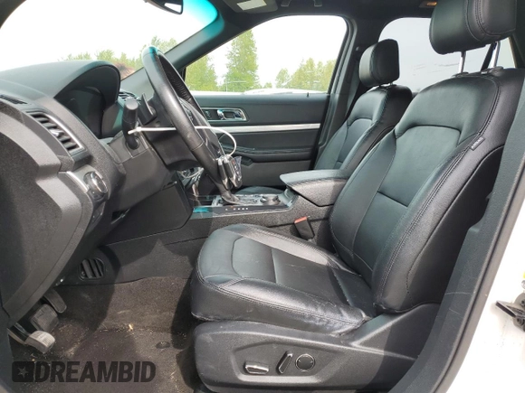 2016 Ford Explorer XLT with VIN 1FM5K8D84GGA10011, listed as a Copart auction lot 56242295 with 63,743 mi miles and Salvage Title. Bid and sale history available at DreamBid. Image 7.