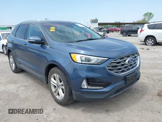 2019 Ford Edge SEL z VIN 2FMPK3J99KBB47177, wystawiony jako IAAI lot #42031095 z przebiegiem 147 618 mil mil oraz . Historia ofert i sprzedaży dostępna na DreamBid. Obrazek 1.