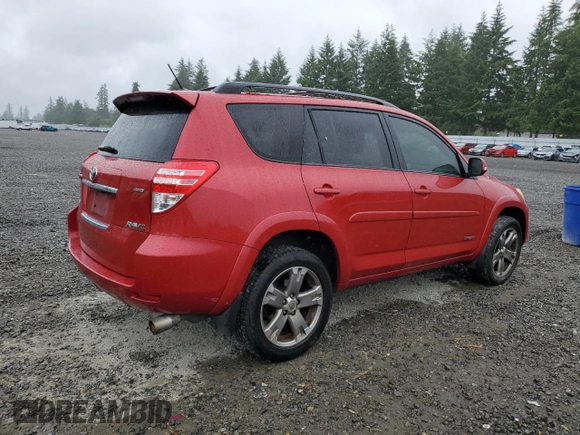 2010 Toyota RAV4 Sport with VIN JTMRK4DV5A5092404, listed as a Copart auction lot 58350715 with 202,792 mi miles and Salvage title. Bid and sale history available at DreamBid. Image 3.