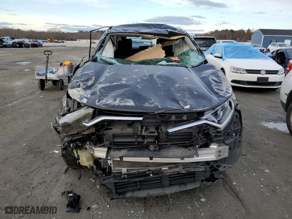 2021 Honda CR-V LX with VIN 2HKRW2H22MH623569, listed as a Copart auction lot 85693294 with 0 mi miles and Salvage Title. Bid and sale history available at carsss.com. Image 5.