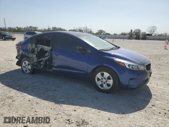 2017 Kia Forte LX with VIN 3KPFK4A70HE141614, listed as a Copart auction lot 49859225 with 64,561 mi miles and Salvage Title. Bid and sale history available at carsss.com. Image 4.