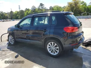 2017 Volkswagen Tiguan S with VIN WVGAV7AXXHK054783, listed as a Copart auction lot 52414725 with 156,671 mi miles and Salvage Title. Bid and sale history available at DreamBid. Image 2.