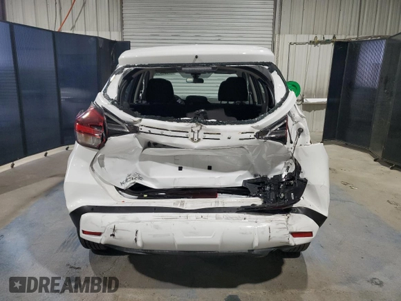 2024 Nissan Kicks SV with VIN 3N1CP5CV9RL549499, listed as a Copart auction lot 53754905 with 21,210 mi miles and Salvage Title. Bid and sale history available at carsss.com. Image 6.