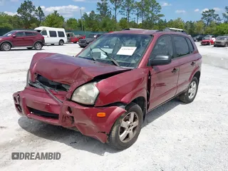 2007 Hyundai Tucson GLS with VIN KM8JM12B27U549064, listed as a IAAI auction lot 42019695 with 223,144 mi miles. Bid and sale history available at carsss.com. Image 17.
