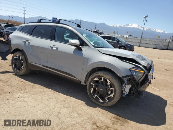 2024 Kia Sportage SX-Prestige with VIN 5XYK5CDF2RG209094, listed as a Copart auction lot 52829865 with 7,653 mi miles and Salvage title. Bid and sale history available at DreamBid. Image 4.