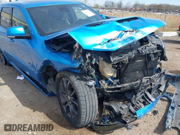 2018 Dodge Durango R/T with VIN 1C4SDJCT8JC397899, listed as a IAAI auction lot 42098421 with 167,278 mi miles and . Bid and sale history available at DreamBid. Image 6.