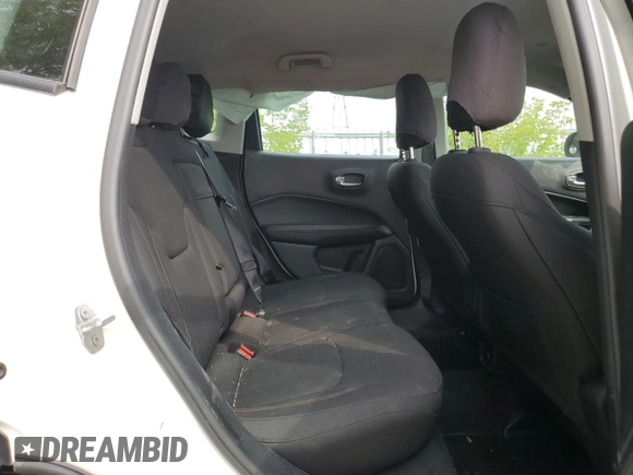 2017 Jeep Compass Sport with VIN 3C4NJCAB6HT632763, listed as a Copart auction lot 69117274 with Not Provided miles and Salvage Title. Bid and sale history available at carsss.com. Image 11.