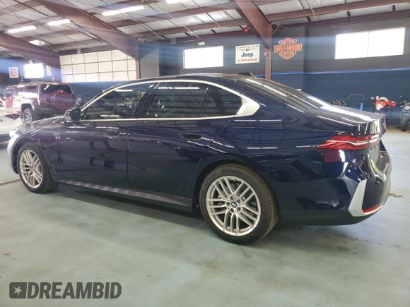 2024 BMW 5 Series 540i xDrive with VIN WBA63FJ00RCS09508, listed as a Copart auction lot 74204334 with 0 mi miles and Salvage Title. Bid and sale history available at carsss.com. Image 2.
