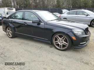 2011 Mercedes-Benz C-Class C 300 Sport with VIN WDDGF8BB7BR167096, listed as a Copart auction lot 51283765 with 175,092 mi miles and Salvage Title. Bid and sale history available at carsss.com. Image 4.