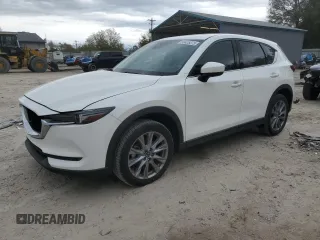 2021 Mazda CX-5 Grand Touring Reserve with VIN JM3KFBAY5M0320404, listed as a Copart auction lot 50405075 with 32,596 mi miles and Salvage Title. Bid and sale history available at carsss.com. Image 1.