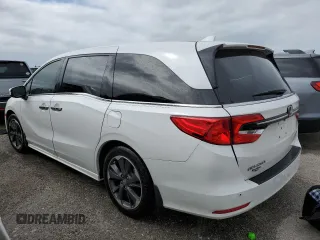 2023 Honda Odyssey Elite с VIN 5FNRL6H97PB027616, выставлен на аукционе Copart как лот 75887794 с пробегом 23 405 миль миль и На запчасти • Non repairable. История ставок и продаж доступна на DreamBid. Изображение 2.