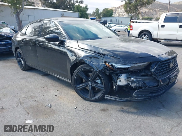2023 Honda Accord Sport-L with VIN 1HGCY2F71PA062437, listed as a IAAI auction lot 42252276 with 41,720 mi miles and . Bid and sale history available at DreamBid. Image 1.