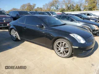 2007 Infiniti G35 Coupe with VIN JNKCV54E87M908571, listed as a Copart auction lot 77526174 with 0 mi miles and Salvage Title. Bid and sale history available at carsss.com. Image 4.