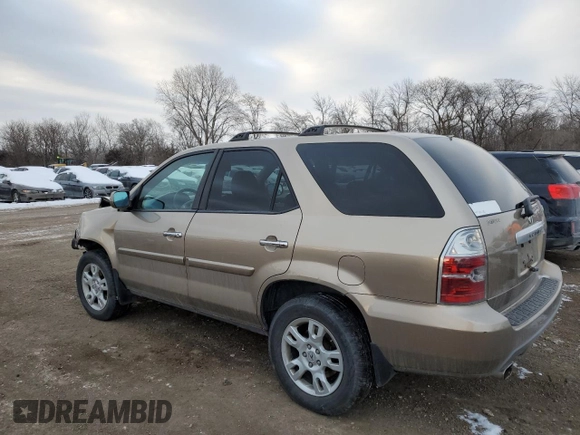 2006 Acura MDX Touring with VIN 2HNYD18676H548680, listed as a Copart auction lot 43071155 with 156,908 mi miles and Salvage Title. Bid and sale history available at carsss.com. Image 2.