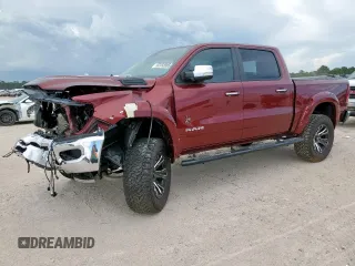 2022 Ram 1500 Laramie with VIN 1C6SRFJTXNN310572, listed as a Copart auction lot 62332005 with Not provided miles and Salvage title. Bid and sale history available at DreamBid. Image 1.