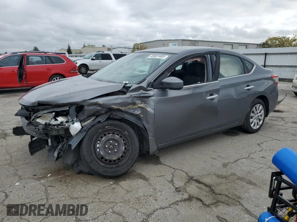 2015 Nissan Sentra SV with VIN 3N1AB7AP2FL685796, listed as a Copart auction lot 49507465 with Not Provided miles and Salvage Title. Bid and sale history available at DreamBid. Image 1.