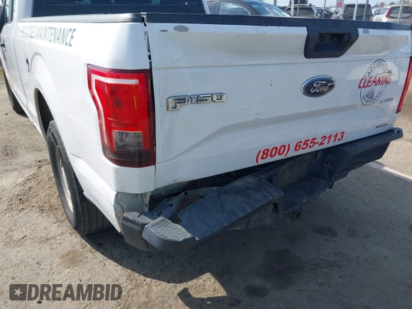 2016 Ford F-150 XL with VIN 1FTEX1C84GKD33082, listed as a IAAI auction lot 41834502 with 185,958 mi miles and . Bid and sale history available at carsss.com. Image 6.