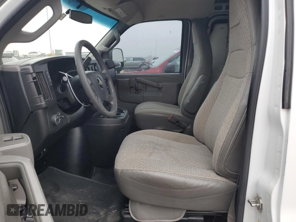 2017 Chevrolet Express Cargo Van with VIN 1GCWGBFG8H1161532, listed as a Copart auction lot 42099735 with 103,374 mi miles and Salvage Title. Bid and sale history available at carsss.com. Image 7.