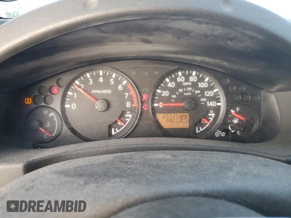 2015 Nissan Frontier SV with VIN 1N6AD0CUXFN766687, listed as a Copart auction lot 57445095 with 65,525 mi miles and Salvage title. Bid and sale history available at DreamBid. Image 9.