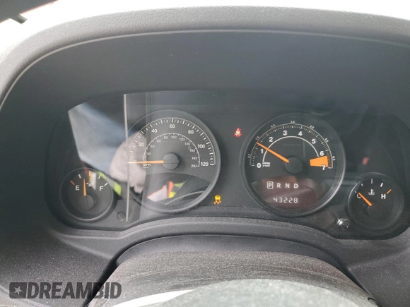 2017 Jeep Patriot Sport with VIN 1C4NJPBA9HD162084, listed as a Copart auction lot 51861695 with 43,228 mi miles and Salvage Title. Bid and sale history available at carsss.com. Image 9.