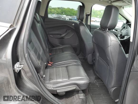 2018 Ford Escape Titanium with VIN 1FMCU9J97JUB34691, listed as a Copart auction lot 56404625 with 107,037 mi miles and Salvage title. Bid and sale history available at DreamBid. Image 11.
