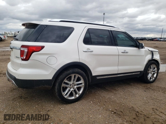 2016 Ford Explorer Limited with VIN 1FM5K7FH9GGA70180, listed as a Copart auction lot 51601265 with 176,549 mi miles and Salvage Title. Bid and sale history available at DreamBid. Image 3.