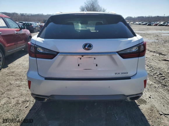 2017 Lexus RX with VIN 2T2BZMCA1HC099631, listed as a Copart auction lot 48022255 with NaN miles and Salvage Title. Bid and sale history available at carsss.com. Image 6.