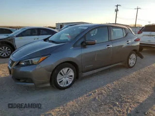2019 Nissan LEAF SV z VIN 1N4AZ1CP0KC321679, wystawiony jako Copart lot #46493515 z przebiegiem 46 753 mil mil oraz Szkoda całkowita • Salvage title. Historia ofert i sprzedaży dostępna na DreamBid. Obrazek 1.