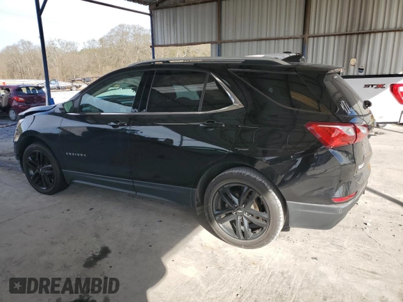 2020 Chevrolet Equinox LT with VIN 2GNAXLEX4L6189116, listed as a Copart auction lot 45707755 with 81,495 mi miles and Salvage Title. Bid and sale history available at carsss.com. Image 2.